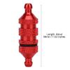 Drfeify Aluminum Oil Fuel Filter for RC Model Cars, 1:8 and 1:10 Scale Off Road Buggy Truck Upgrade Replacement Part (Red) view 2