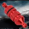 Drfeify Aluminum Oil Fuel Filter for RC Model Cars, 1:8 and 1:10 Scale Off Road Buggy Truck Upgrade Replacement Part (Red) view 4