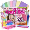 20 Arts & Crafts Kit for Girls  The Surprise Craft Box, All-Inclusive DIY Craft Set with 20 Fun Projects, Individually Packaged, Easy Step-by-Step Instructions, Creative Activity Gift for Kids view 1
