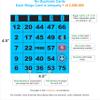 Carewon 100 Bingo Cards, Large 4.5" x 4.5", Blue (1 of 8 Colors), Paper Bingo Sheets, Disposable or Reusable for Daubers or Chips view 2