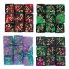 36Pcs Acrylic Dices Counters Small Tokens Six Sided Loyalty Counter Positive and Loyalty Dices view 1