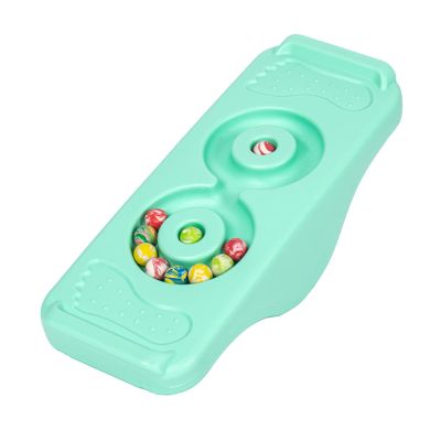UPALDHOU Balance Training Board, Kids Sensory Training Rocking Board Anti Slip Plastic Improve Balance Ability for Childs (Light Green)