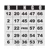 Carewon 200 Bingo Cards, Large 4.5" x 4.5", Paper Bingo Sheets, Disposable or Reusable for Daubers or Chips view 1