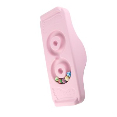 UPALDHOU Balance Training Board, Kids Sensory Training Rocking Board Anti Slip Plastic Improve Balance Ability for Childs (Pink)