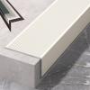 100 Cm Aluminum Stair Nosing, Transition Strip L-Shaped Floor Transition for Stairs, Stair Steps Edge Trim, for Tile/Wood/Laminate, Edge Protectors Decoration(White,5cm/1.96in) view 1
