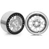 2.2" Alloy Beadlock Wheel Rims Metal Wheels Hub 12mm Hex for 1/10 RC Crawler Car Axial SCX10 RR10 Wraith 90048 Traxxas TRX4 TRX6(4pcs Titanium) view 2