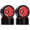 2.2" Beadlock Wheels Rim for 1/10 RC Axial SCX10 Wraith 90048 90018 RR10 TRX4 Crawler car(Black) view 3