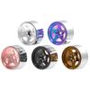 4pcs/Set 2.2 Inch Aluminum Alloy Beadlock Wheel Rim Hub Suit for 1:10 RC Crawler Axial SCX10 SCX10 II TRX4 RC4WD D90(2.2 inch-Black) view 2
