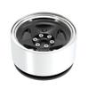 4pcs/Set 2.2 Inch Aluminum Alloy Beadlock Wheel Rim Hub Suit for 1:10 RC Crawler Axial SCX10 SCX10 II TRX4 RC4WD D90(2.2 inch-Black) view 4