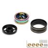 1.0 inch Deep Dish Brass Beadlock Wheel Rim 4pcs for RC CAR 1/18 1/24 RC Axial SCX24 TRX4M FMS FCX24 view 3