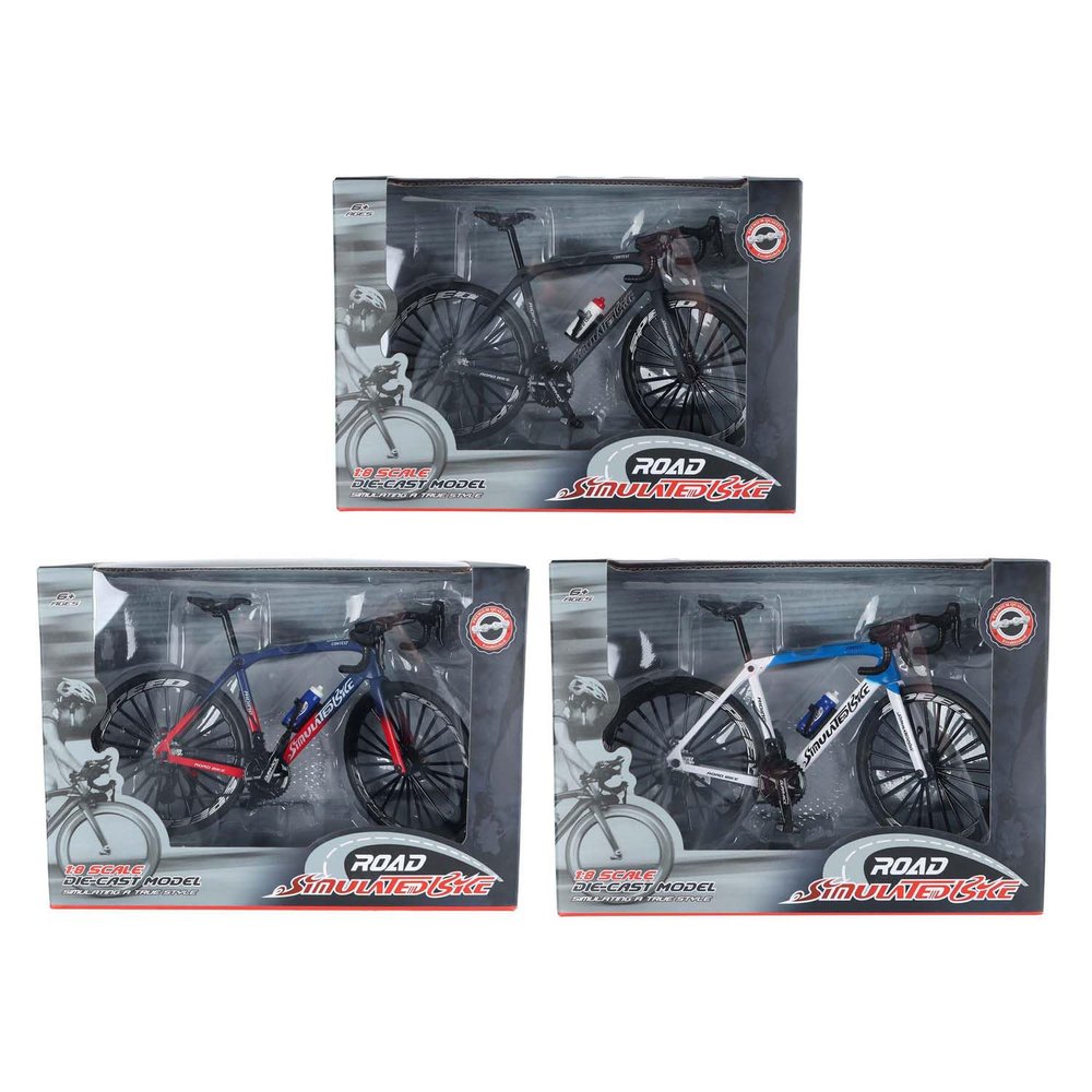Van Manen Toy bicycle die-cast colourful 20.5 cm toy bicycle