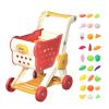 Kids Toy Shopping Cart Play Set - Supermarket Shopping Cart with Kitchen Food Accessories, Creative Role-Playing Playset for Toddler, Children, Kid Girls, Teens view 1