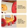 Kids Toy Shopping Cart Play Set - Supermarket Shopping Cart with Kitchen Food Accessories, Creative Role-Playing Playset for Toddler, Children, Kid Girls, Teens view 4