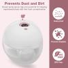 10PCS Pump Parts Compatible with Momcozy M5 Wearable Breastpump, Prevent Leaks Silicone Spout Cap Fit for M5 Pumps, Dustproof, Keep Clean Spout Cover Breast Pump Replacement Parts, Pink view 3