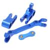 Acouto RC Car Component Aluminum Alloy Set Lightweight Strong to Install RC Car Component Linkage Rod Senton Big 1/10 Remote Control (Blue) view 1