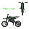 2025 Upgraded 50cc Kids Dirt Bike 2-Stroke | Mini Kid Dirt Bike | Gas Powered Dirts Bikes | Easy Pull Start,Soft Seat Cushion,Dirtbikes Load Capacity Up to 330LBS | Fast Arrival Green view 4