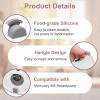 10PCS Silicone Spout Cap Compatible with Momcozy M5 Wearable Breastpump (Prevent Leaks), Momcozy M5 Replacement Parts, Dustproof, Keep Clean Spout Cover Breast Pump Parts, Breastfeeding Accessories view 4