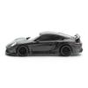 1:64 Diecast Collectibles Model Car Compatible with Porsche 992 Stinger GTR Carbon Edition with Blue Stripe Limited Edition by Pop Race PR640254 view 3