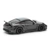 1:64 Diecast Collectibles Model Car Compatible with Porsche 992 Stinger GTR Carbon Edition with Blue Stripe Limited Edition by Pop Race PR640254 view 4