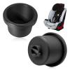 2 Pcs Cup Holder Replacements Compatible with Britax One4Life Car Seats, Single Cup Holder for Child Car Seats, Dishwasher Safe, Easy Snap Installation Durable(Black) view 1