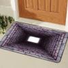 2025 Muti-Design 3D Hole Rug - Dog Gets Scared of 3D Carpet, Rug That Looks Like a Hole, Optical Illusion Rugs, Funny 3D Carpet to Prank, Test & Play with Your Dog or Cat (#5 40*60cm(15.75*23.62in)) view 1