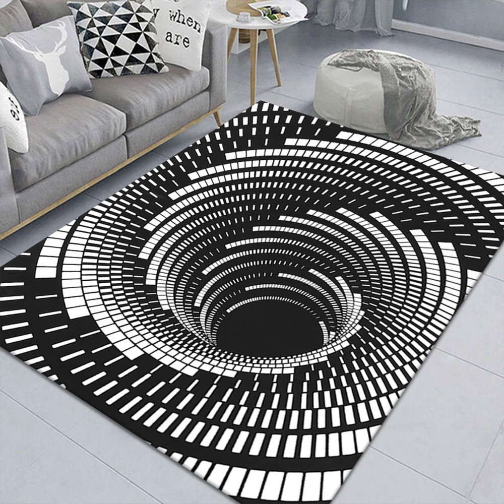 2025 Muti-Design 3D Hole Rug - Dog Gets Scared of 3D Carpet, Rug That Looks Like a Hole, Optical Illusion Rugs, Funny 3D Carpet to Prank, Test & Play with Your Dog or Cat (#16 40*60cm(15.75*23.62in))