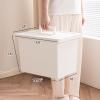 27 Quart Stackable Storage Bins with Lids - 4-Pack White 4XL Plastic Boxes with Handles, Dustproof & Insect-Proof Containers for Home, Kitchen, Office, Snacks, Toys, Tools & Books (white, 4XL) view 4