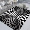2025 Muti-Design 3D Hole Rug - Dog Gets Scared of 3D Carpet, Rug That Looks Like a Hole, Optical Illusion Rugs, Funny 3D Carpet to Prank, Test & Play with Your Dog or Cat (#15 50*80cm(19.68*31.49in)) view 1