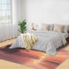 4x5 Ship Area Rugs - Sunset Glow Rug for Entryway, Apocalyptic Scenery Washable Entry Way Rugs Kids Carpet for Inside House Playroom Living Room End Table Nursery view 4