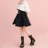 1/6 Scale Female Clothing, Vintage Princess Dress, Dress & Cap & Boots & Outerwear Clothing for 12 inches BJD Dolls, 1/6 Girl Doll Action Figure Black Sweet Party Costume view 3