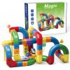 Electric Train Track Sets,Gravity-Defying 3D Raceways & Motorized Magic CarsThe Ultimate Building Track Set for Creative Kids Ages 3-8 (123PCS) view 1