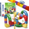 Electric Train Track Sets,Gravity-Defying 3D Raceways & Motorized Magic CarsThe Ultimate Building Track Set for Creative Kids Ages 3-8 (81PCS) view 1