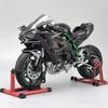 BICRKTOMXY 1:6 Scale H2 Alloy Dynamic Motorcycle Model, Simulated Motorbike with Ignition System & Smoke Spray, Light & Sound Effects, Collectible Gift for Adult Enthusiasts view 3