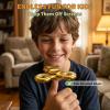Aveloki Fidget Toys Adults 5 Pack,Electroplated Metal Fidget Spinner Stress Reducer,High Speed 3-5 Min Quite Spins,Fidgets for Adults & Teens & Kids Age 6+,Valentines Day Gifts(Golden) view 4