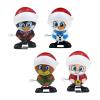 4 Pcs Wind-Up Christmas Toy Set, Clockwork Figures For Advent Calendar Fillers & S Bags view 1