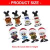 4 Pcs Wind-Up Christmas Toy Set, Clockwork Figures For Advent Calendar Fillers & S Bags view 2