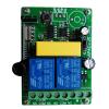 433MHZ Ndustrial 110V 220V 2CH RF Wireless Remote Control Switch Radio Receiver with 20-2000M Long Distance Controller(Black) view 1