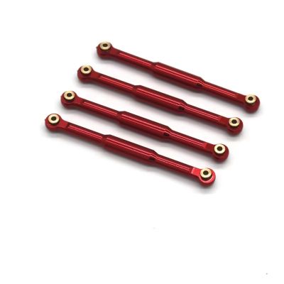 RC Models For FMS For FCX18 For LC80 1/18 RC Remote Control Car Metal Upgrade Accessory With 4 Lower Links Model(Red)