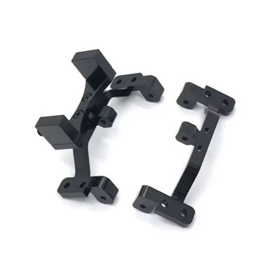 RC Models For MN D90 D91 D96 D99S 1/12 RC Car Truck Spare Parts Metal Pull Rod Base For Seat Axle Servo Bracket Mount Accessory(Black)