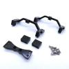RC Models For MN D90 D91 D96 D99S 1/12 RC Car Truck Spare Parts Metal Pull Rod Base For Seat Axle Servo Bracket Mount Accessory(Black) view 3