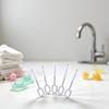 10 Pcs White Pacifier Cleaning Set,Nipple Cleaner Nipples Brush Cleaning Tools Professional Bristle High Density Pacifier Soother Accessories,Bottle-Feeding view 4