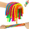 12 Pcs Textured Stretchy String Fidget Toys for Kids Adults - Sensory Toys for Autism ADHD Anxiety Stress Relief - Quiet Classroom Office Fidgets - Perfect Stocking Stuffers Teens Boys Girls view 1