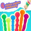 12 Pcs Textured Stretchy String Fidget Toys for Kids Adults - Sensory Toys for Autism ADHD Anxiety Stress Relief - Quiet Classroom Office Fidgets - Perfect Stocking Stuffers Teens Boys Girls view 2