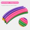 60cm Exercise Hoop for Kids Ages 3-7,Detachable and Adjustable Weight Children Exercise Hoop, Multicolor Plastic Sports Play Hoop view 4