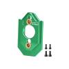 Aluminum 7075-T6 Alloy Adjustable Motor Mount for Arrma 1:16 Quake GROM/Gorgon GROM Brushed Monster Truck Upgrades - Green view 1