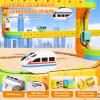 Upgrade Electric Train Set, 3D Infinity Track with Flexible Tracks for Kids, Cube Track Train- DIY Railroad Block Toys, STEM Gravity-Defying Motorized Trains Tracks for Boys Girls 3 4 5 6 7 8+ (32PCS) view 3