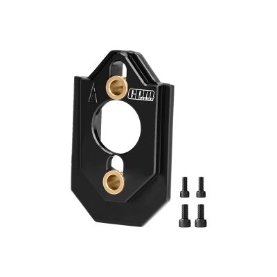 Aluminum 7075-T6 Alloy Adjustable Motor Mount for Arrma 1:16 Quake GROM/Gorgon GROM Brushed Monster Truck Upgrades - Black
