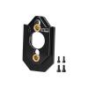 Aluminum 7075-T6 Alloy Adjustable Motor Mount for Arrma 1:16 Quake GROM/Gorgon GROM Brushed Monster Truck Upgrades - Black view 1