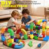 Electric Train Set for Kids,3D Racing Track Toy with Electric Train & Traffic Signs,STEM Learning Toys for Boys Girls Age 3 4 5 6 7 8 9 10 Years Old, Gift for Birthday Christmas (132PCS) view 4