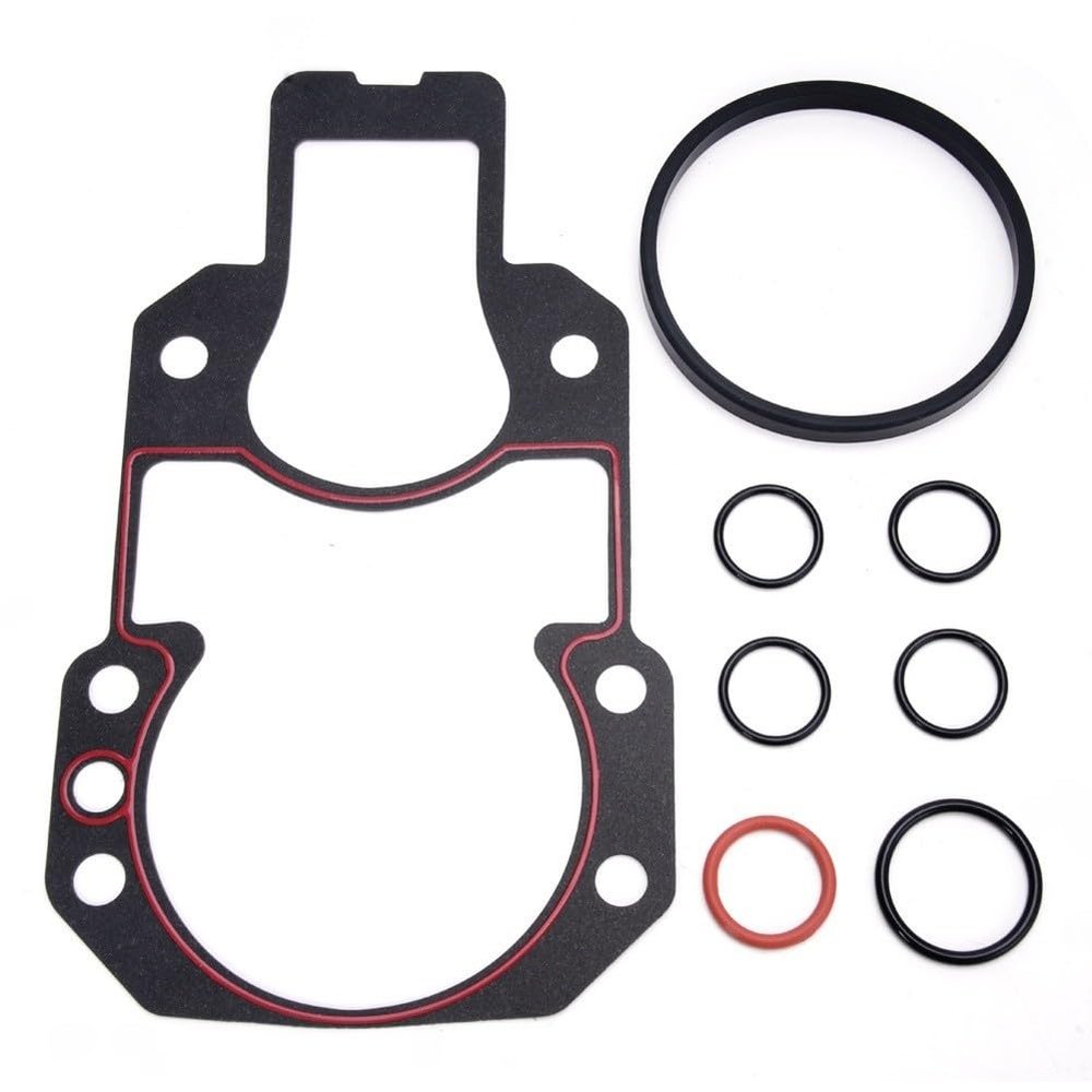 CashMuch Outdrive Drive Bell Mount Gasket Set for Mercruiser Alpha One Gen 1/Gen 2, 27-94996Q2 27-64818A3, Black Rubber O-Rings for R/MR Sterndrives 1983+